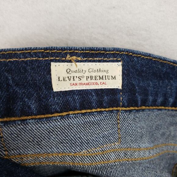 Levis Men's 34 Reworked Custom Jeans Dark Wash Galaxy Print Splatter Slim Cut - Picture 11 of 12